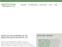 Tablet Screenshot of bjv-rosenheim.de